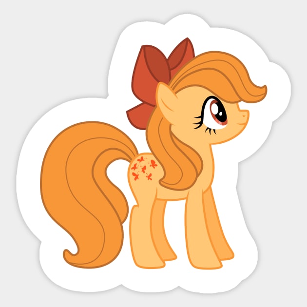 Butterscotch My Little Pony Sticker TeePublic